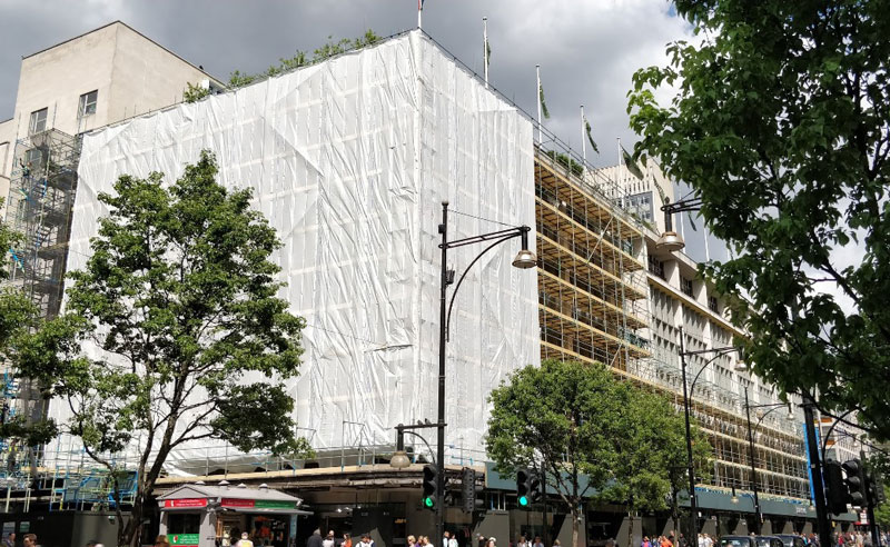 john lewis building wrap oxford street