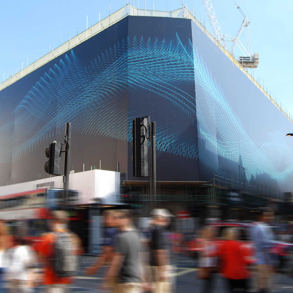 ampersand building building wrap