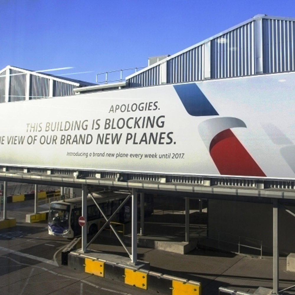 signage for heathrow airport