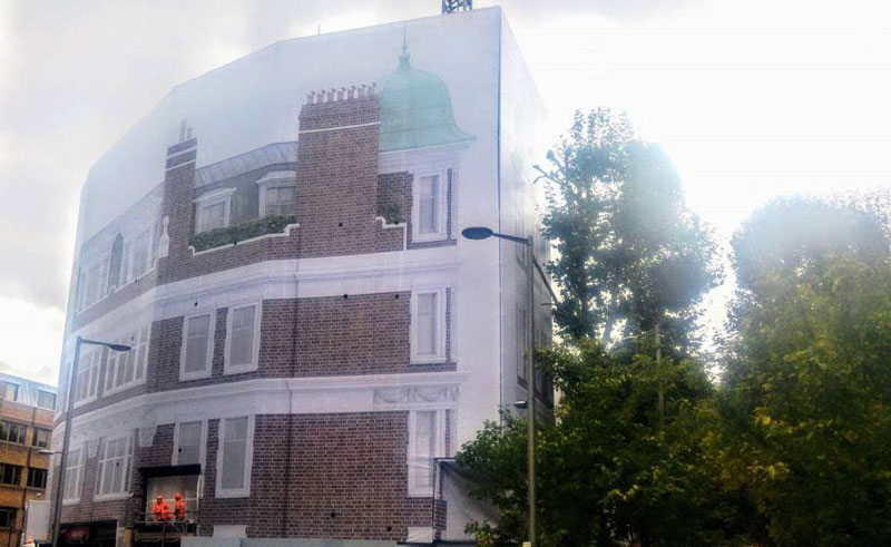 building wrap for one sloane gardens