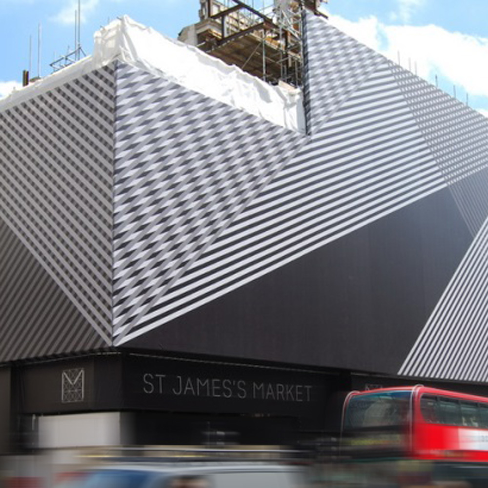 building wrap st james market