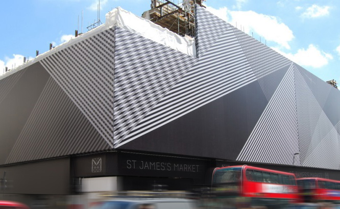 building wrap st james market