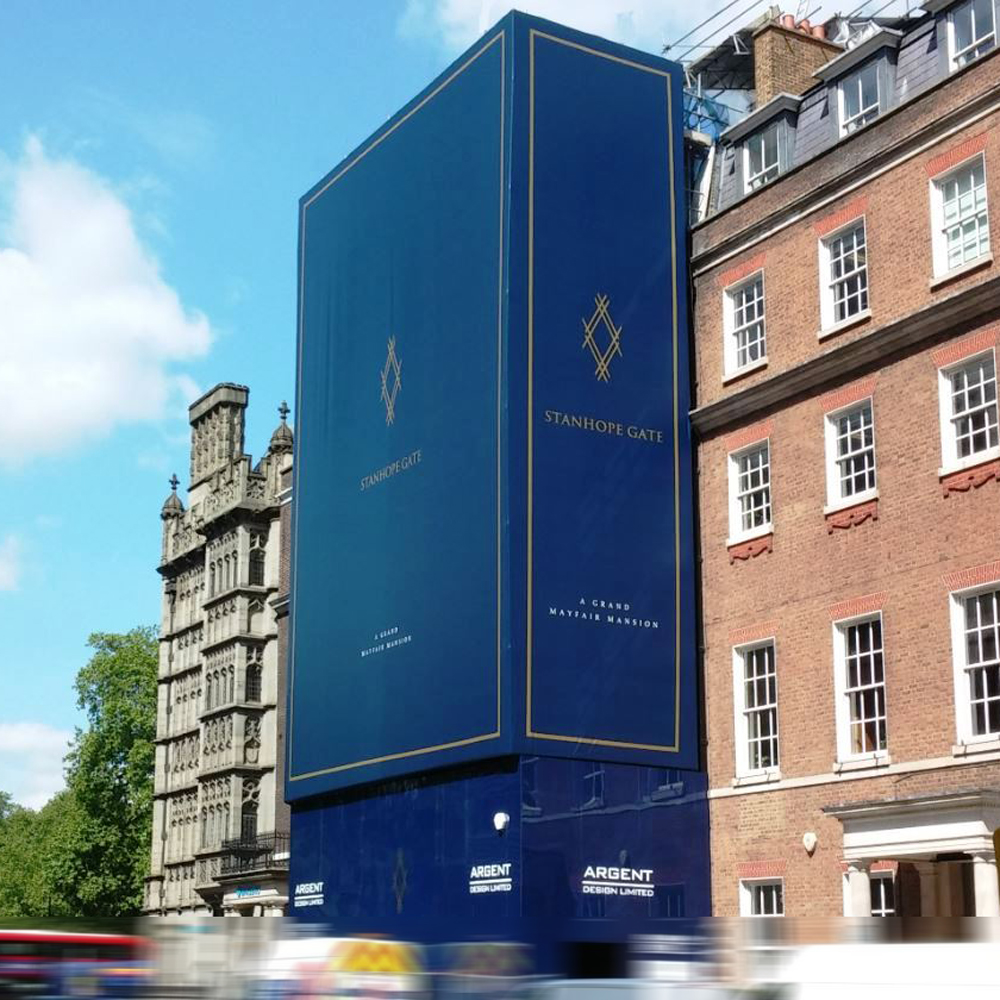 stanhope gate building wrap