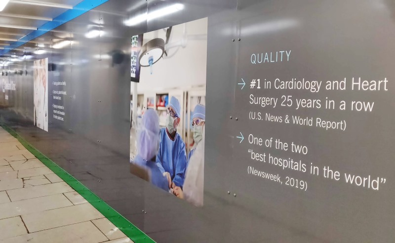 Cleveland Clinic London graphics