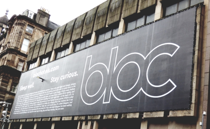 Bloc Hotels Glasgow Building Wrap