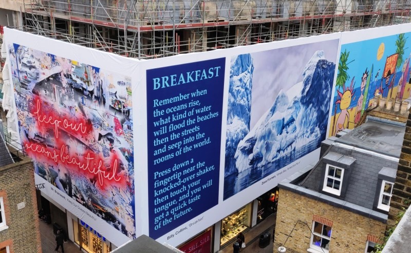 Carnaby Street building wrap