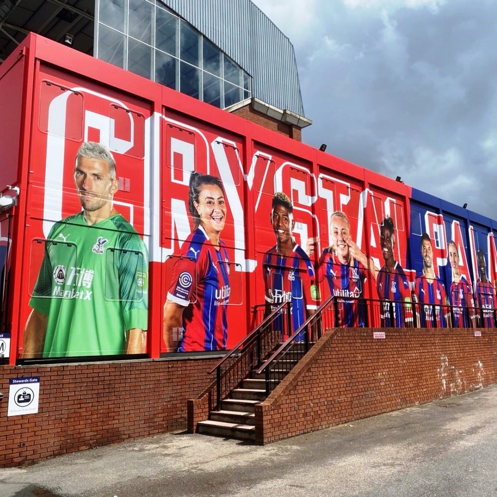 Crystal Palace vinyl wrap