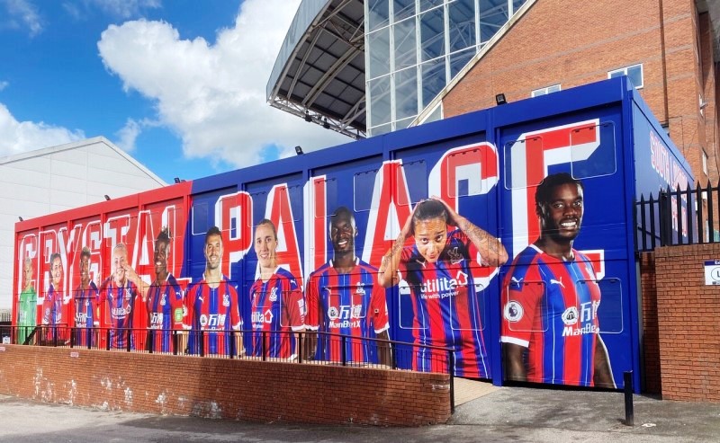 Crystal Palace vinyl wrap