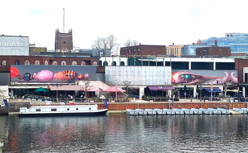 Bishop's Palace House Kingston building wrap